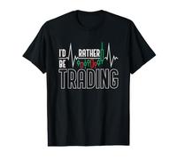 Prefiero Estar operando - Crypto Trader Scalper Funny Camiseta gráfica económica