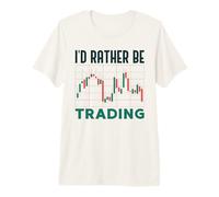 Prefiero Estar operando - Crypto Trader Stock Trading Funny Camiseta Premium