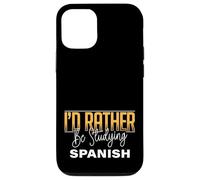 Prefiero Estudiar la Práctica de Aprendizaje del Idioma Españ Carcasa para iPhone 12/12 Pro
