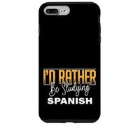 Prefiero Estudiar la Práctica de Aprendizaje del Idioma Españ Carcasa para iPhone 7 Plus/8 Plus