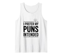 Prefiero mis Juegos de Palabras con la intención Humor Divertido de Juegos de Palabras Camiseta sin Mangas