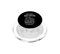 Prefiero no Tratar con Gente Divertido Anti-Social PopSockets PopGrip para MagSafe