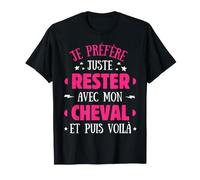 Prefiero quedarme con mi Caballo y Luego aquí está Camiseta
