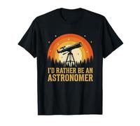 Prefiero ser un astrónomo observando Las Estrellas en el Espacio Hobby Camiseta