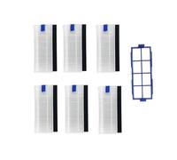Prefiltro De Repuesto Compatible Con Aspiradoras Robóticas Tefal Y Rowenta Explorer/X-plorer Serie 20, 40, 50 Y 75.(Frame+6pcs)