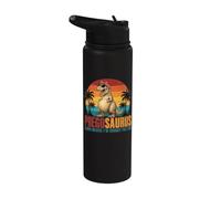 Preggosaurus Rawr Means I'm Hungry for Two Funny Pregnancy Stainless Steel Insulated Water Bottle