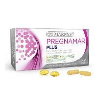 Pregnamar Plus Marnys 30 cápsulas duras + 30 blandas - multivitamínico con DHA