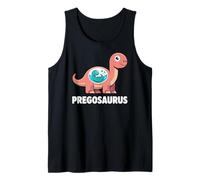 Pregosaurus, Pregnant Dinosaur, Baby Pregnancy Announcement Camiseta sin Mangas