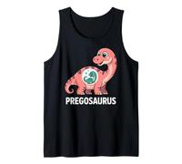 Pregosaurus, Pregnant Dinosaur, Baby Pregnancy Announcement Camiseta sin Mangas