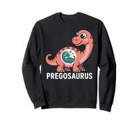 Pregosaurus, Pregnant Dinosaur, Baby Pregnancy Announcement Sudadera