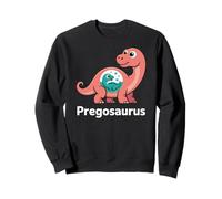 Pregosaurus, Pregnant Dinosaur, Baby Pregnancy Announcement Sudadera