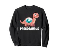 Pregosaurus, Pregnant Dinosaur, Baby Pregnancy Announcement Sudadera
