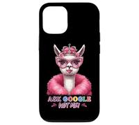 Pregúntale a Google Not Me Llama Queen Style Carcasa para iPhone 12/12 Pro