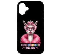 Pregúntale a Google Not Me Llama Queen Style Carcasa para iPhone 16 Plus