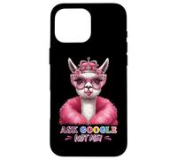 Pregúntale a Google Not Me Llama Queen Style Carcasa para iPhone 16 Pro MAX