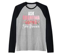 Pregúntale a la abuela Ella conoce a la abuela Camiseta Manga Raglan