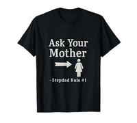 Pregúntale a tu madre - Gráfico de la regla #1 de padras Camiseta