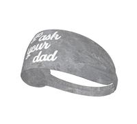 Pregúntale a tu papá: Diademas elásticas para el Sudor para Mujeres y Hombres, Antideslizantes, Anchas, para Yoga, Deportes, Entrenamiento, para Correr, Tenis, Gimnasio, Fitness, Que absorben la hu