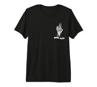 Pregúntale a tu papá, Divertida mamá en la Parte Delantera y Trasera Camiseta Premium
