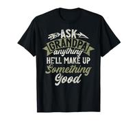 Pregúntale al abuelo cualquier cosa que él inventará algo, buen abuelo Camiseta