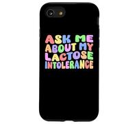 Pregúntame acerca de mi intolerancia a la lactosa | Humor adulto nervioso divertido Carcasa para iPhone SE (2020) / 7 / 8