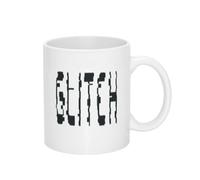 Pregúntame Cualquier Cosa, Diseño De Texto Retro Con Gráficos Fallidos Mug Elegante Taza Con Asa Taza De Café Para Oficina Bebidas Frías Y Calientes Leche 330Ml