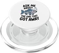 Pregúntame por el Que se escapó - Humor Divertido de Pesca PopSockets PopGrip para MagSafe