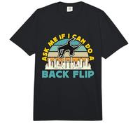 Pregúntame si Puedo Hacer un Back Flip Parkour Freerunning Parkour Comfort Colors Adult Heavyweight T-Shirt