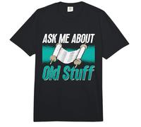 Pregúntame sobre Cosas Antiguas Estudios Humanidad Antropología Antigua Comfort Colors Adult Heavyweight T-Shirt