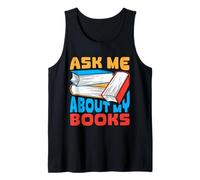 Pregúntame sobre el diseño de mis Libros Camiseta sin Mangas