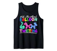 Pregúntame sobre el Modelado de Globos Twister Twisting Balloon Camiseta sin Mangas