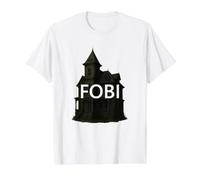 Pregúntame sobre FOBI Miedo a ser Incluido Introvertido Camiseta gráfica económica, Hombre, Blanco, XL