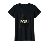 Pregúntame sobre FOBI Miedo a ser Incluido Introvertido Camiseta gráfica económica, Mujer, Negro, XL