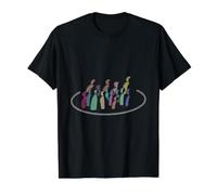 Pregúntame sobre la cohesión - Amor Paz Unidad Respeto Camiseta gráfica económica, Hombre, Negro, S