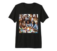 Pregúntame sobre la cohesión - Amor Paz Unidad Respeto Camiseta Premium