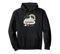 Pregúntame sobre mi descarga misteriosa Mujer vergonzosa Sudadera con Capucha