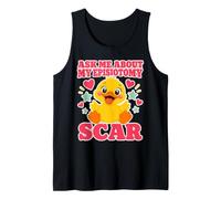 Pregúntame sobre mi Divertido Pato Lindo Intercambio de Aeropuerto Camiseta sin Mangas
