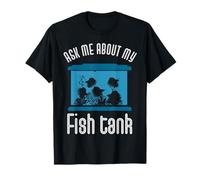 Pregúntame sobre mi pecera Aquascape Aquarium Fishkeeper Camiseta