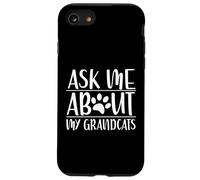 Pregúntame sobre mis abuelos Gato Abuela Carcasa para iPhone SE (2020) / 7 / 8