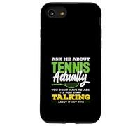 Pregúntame sobre Tennis Actually Jugador de Tenis Carcasa para iPhone SE (2020) / 7/8