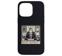 Pregúntame sobre Work Burnout Empleo Corporativo Entorno Carcasa para iPhone 14 Pro Max