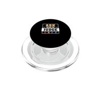 Pregunte Antes de juzgar educación Especial para un Maestro de SpEd PopSockets PopGrip para MagSafe