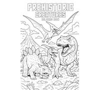 Prehistoric Creatures Coloring Book: Dinosaurs