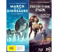 Prehistoric Park / March of the Dinosaurs [USA] [Blu-ray]