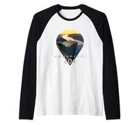 Preikestolen Pulpit Rock Noruega Norge Lysefjord Souvenir Camiseta Manga Raglan