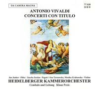 Preis,K. - Concerti Con Titulo