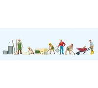 Preiser 10046 Jardinero, Accesorios, H0