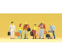 Preiser 10115 Viajeros Caminando, H0