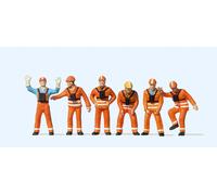 Preiser 10245 Personal De Maniobra DB Paquete De Figuras HO NUEVO