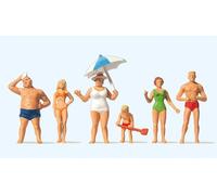 Preiser 10283 Conjunto De Figuras Pintadas H0/00 “En La Playa” 1:87